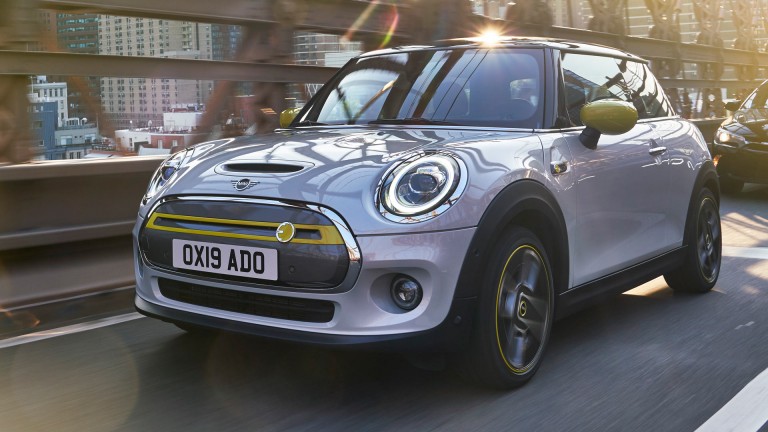 MINI Sustainability – MINI goes electric timeline – first all-electric MINI Cooper SE in 2020